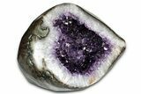 Brilliant Deep-Purple Amethyst Geode - Uruguay #345963-2